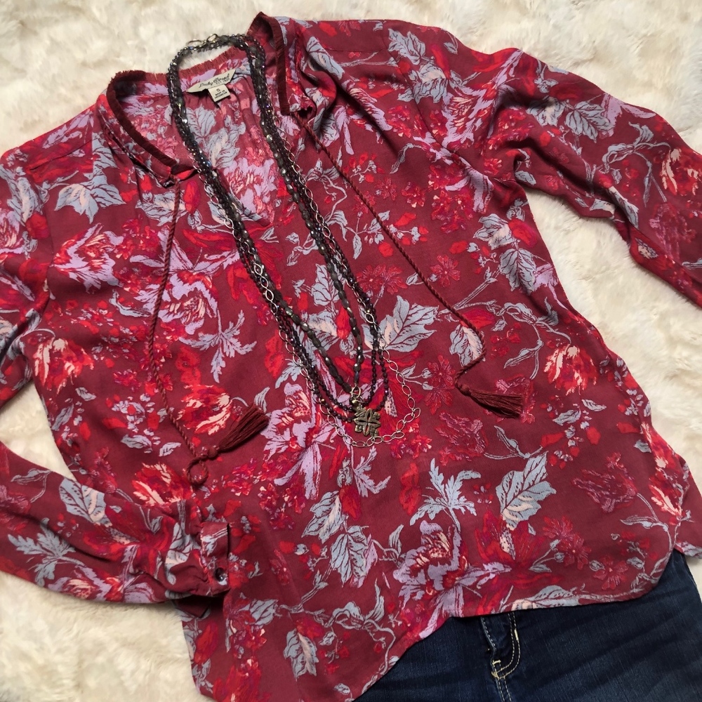 Lucky Brand Boho Blouse
